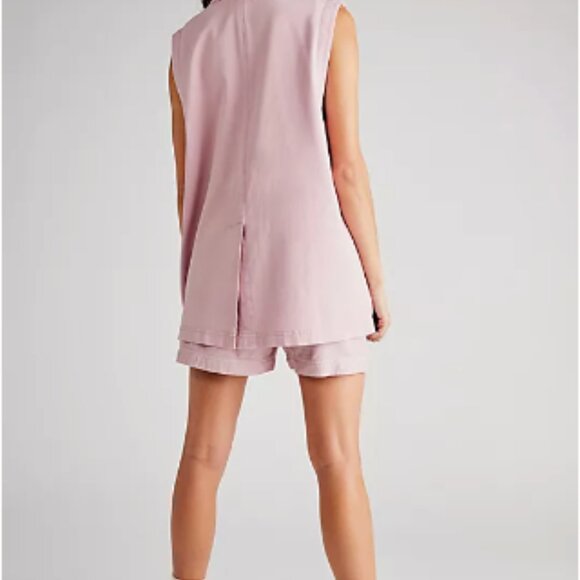 Free People On The Path Short Suit Set (S) - Picture 3 of 4